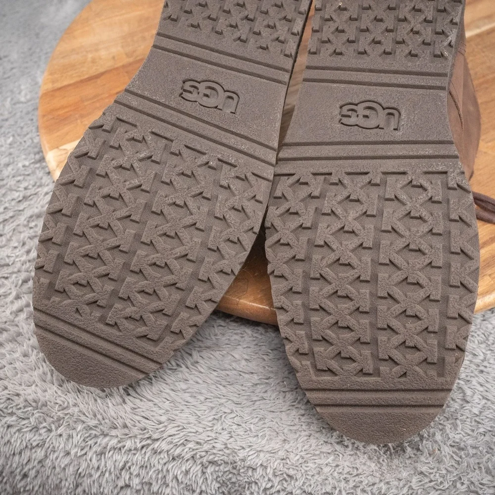 UGG CALDERWOOD WATERPROOF MEN BOOTS LEATHER STOUT US 8 /UK 7 /EU‎ 40.5